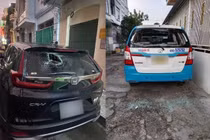 Bực vì bị bạn nhậu bỏ rơi, nam thanh niên đập phá hàng loạt ô tô 