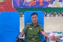 Ba cán bộ Công an kịp thời hiến máu cứu sống bệnh nhân nguy kịch