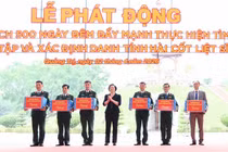 Mở chiến dịch 500 ngày đêm tìm kiếm, quy tập hài cốt liệt sĩ ở Quảng Trị