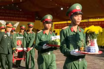Truy điệu, an táng 4 hài cốt liệt sĩ ở Quảng Trị