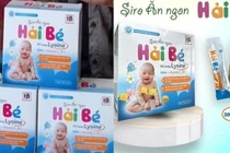 Công an điều tra sản phẩm Siro ăn ngon Hải Bé