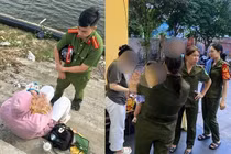 Kịp thời ngăn chặn người phụ nữ ôm con tự vẫn ở Đà Nẵng