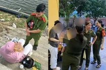 Kịp thời ngăn chặn người phụ nữ ôm con tự vẫn ở Đà Nẵng