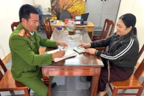 Công an Quảng Trị giúp người dân nhận lại 100 triệu đồng