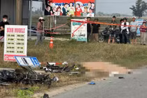 Xe bán tải gây tai nạn khiến nhiều người thương vong ở Huế