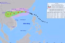 Bão Wipha có cường độ ảnh hưởng rất rộng và nguy hiểm