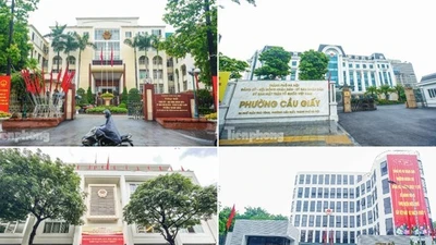 Cận cảnh các trụ sở phường, xã ở Hà Nội sau sáp nhập
