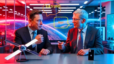 Tim Cook trả giá vì từ chối đề nghị 5 tỷ USD từ Elon Musk