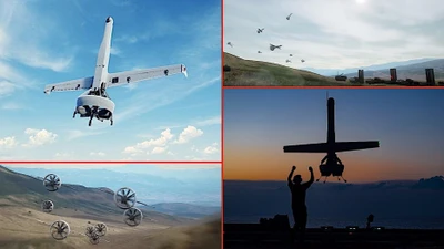 Nhật Bản dùng drone cất cánh thẳng đứng giám lãnh hải
