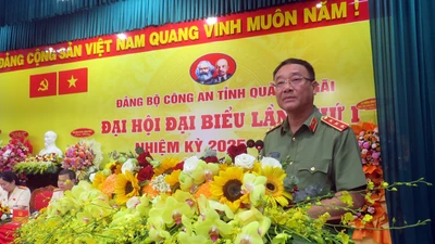 Giám đốc Công an Quảng Ngãi làm Bí thư Đảng ủy Công an tỉnh