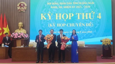 Quảng Ngãi có thêm 02 Phó Chủ tịch UBND tỉnh