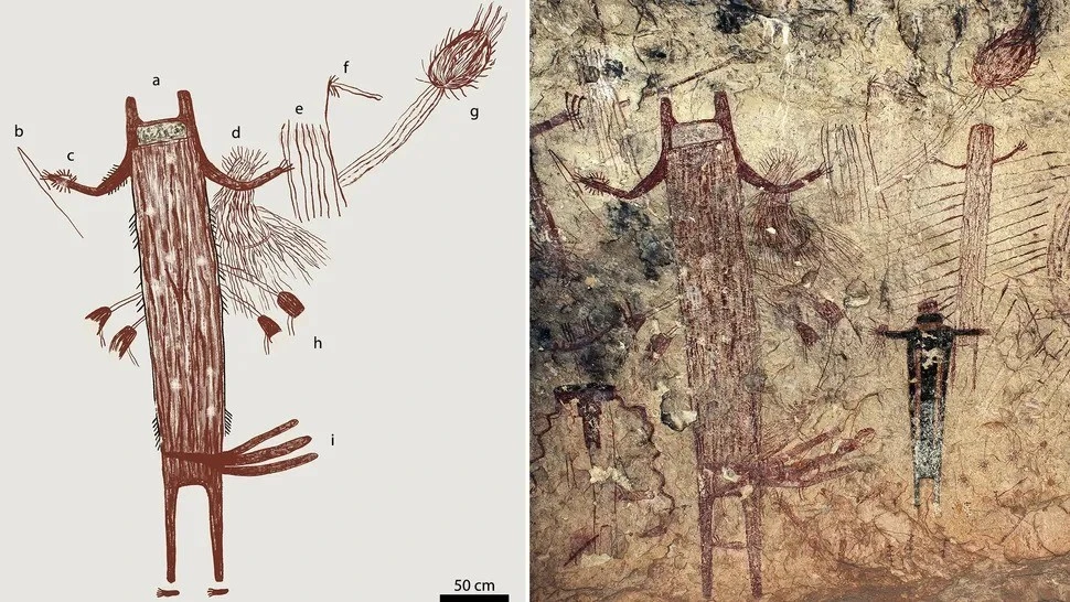 Nghệ thuật cổ của người Mỹ bản địa hé lộ quan niệm vũ trụ hơn 4.000 năm