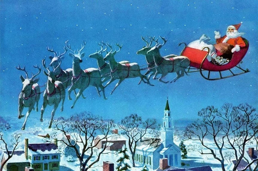 Giật mình sự thật về 9 con tuần lộc kéo cỗ xe chở ông già Noel