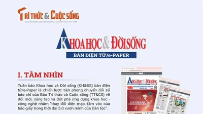 Bảng giá phát hành Tuần báo Khoa học và Đời sống e-Paper 