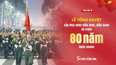 Tổng duyệt diễu binh kỷ niệm 80 năm Quốc khánh 2/9 