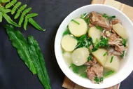 Cách nấu canh khoai từ hầm sườn non ngọt lành, bổ dưỡng cho cả nhà
