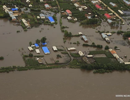 Trung Quốc hứng trận lũ lụt tồi tệ nhất trong 20 năm qua