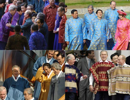 Muôn vẻ thời trang APEC dành cho các nhà lãnh đạo