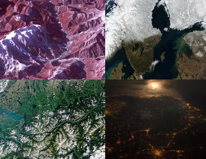 Olympic Sochi nhìn từ không gian