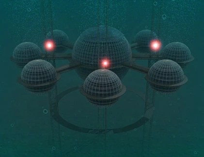 Lộ ảnh đầu tiên về thành phố "khủng" dưới đáy biển