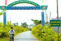 Trà Vinh: Liên danh 2 thành viên trúng gói thầu thi công đường GTNT tại Long Hòa