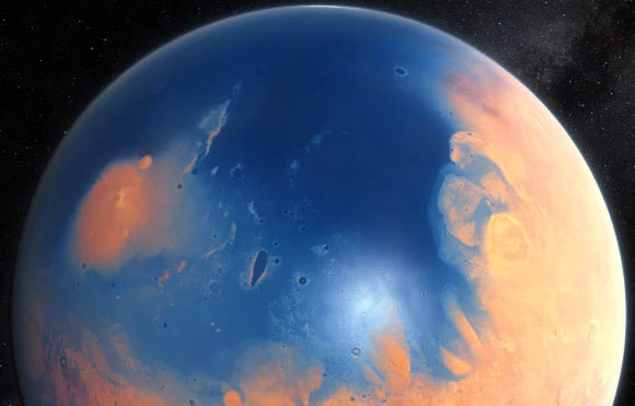 Kinh ngạc đại dương 4,5 tỉ tuổi chứa đầy sự sống trên sao Hỏa 