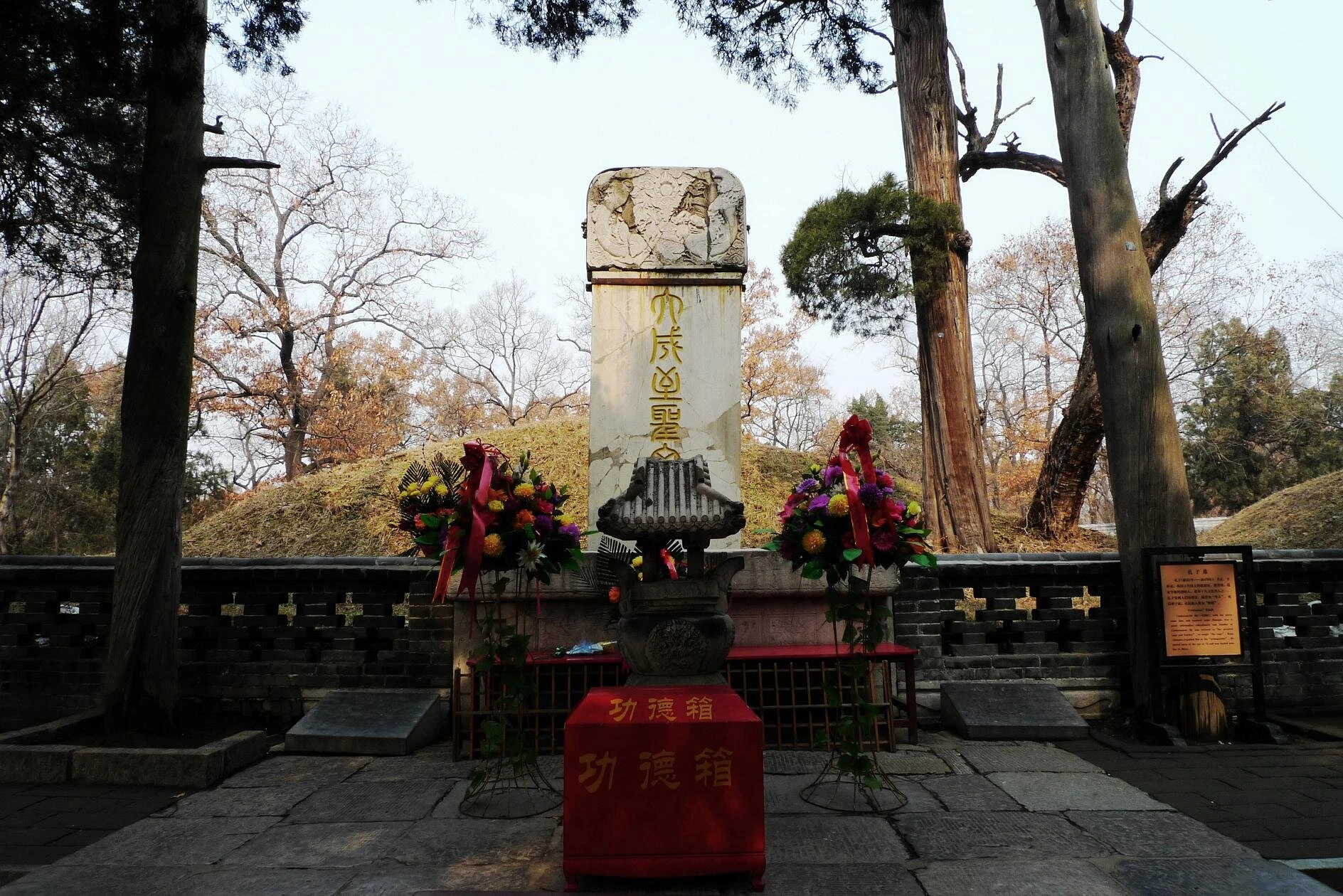 Vì sao quạ không đậu, rắn không bò quanh mộ Khổng Tử? 