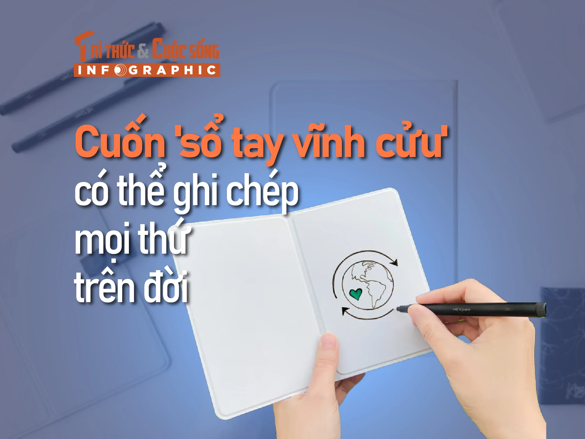[INFOGRAPHIC] Cuốn "sổ tay vĩnh cửu" ghi chép mọi thứ trên đời