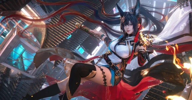 Nữ coser “siêu vòng 1” nóng bỏng khiến người xem nghi ngờ nhân sinh