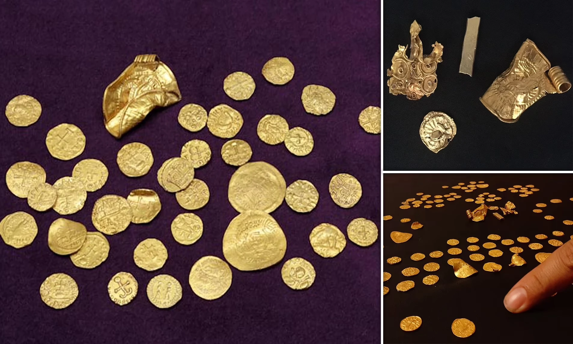 Bất ngờ tìm thấy kho báu vàng lớn nhất nước Anh khi cày ruộng