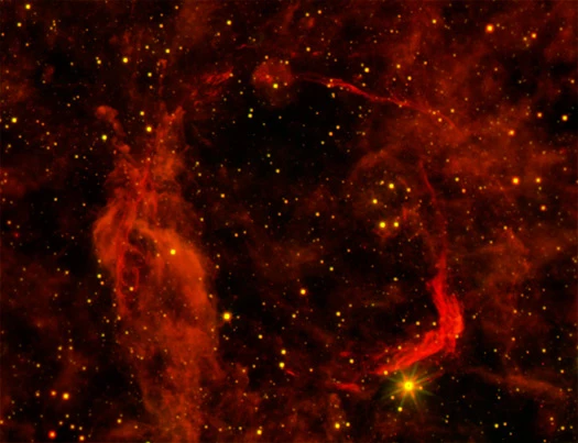 “Bóng ma” màu đỏ máu ma quái bất ngờ hiện ra giữa vũ trụ