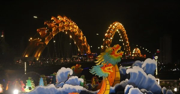 Trầm trồ vẻ đẹp của linh vật Rồng ở Đà Nẵng