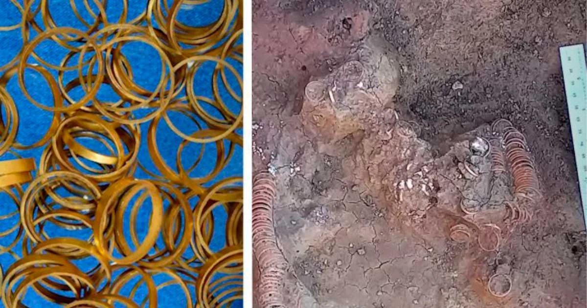 Đào đường, bất ngờ lộ ra mộ cổ nữ chúa chứa đầy vàng 