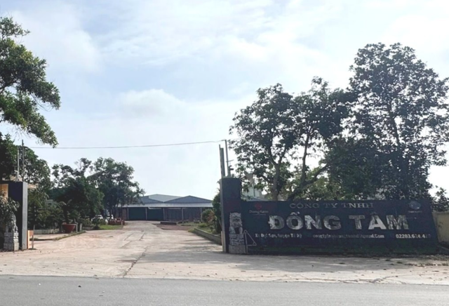 Cổng Nhà máy sản xuất gạch Tuynel của Công ty TNHH Đồng Tâm. Ảnh Báo Hải Dương capture-9355.png