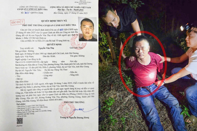 Đối tượng Nguyễn Văn Thụ thời điểm bị bắt giữ. doi-tuong-thu-bi-luc-luong-cong-an-bat-giu-tai-luc-nam-bac-giang.jpg