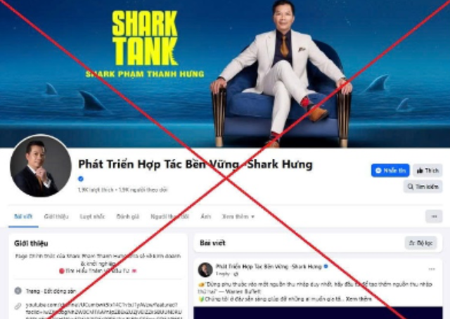 Trang facebook “mạo danh” doanh nhân. capture.png