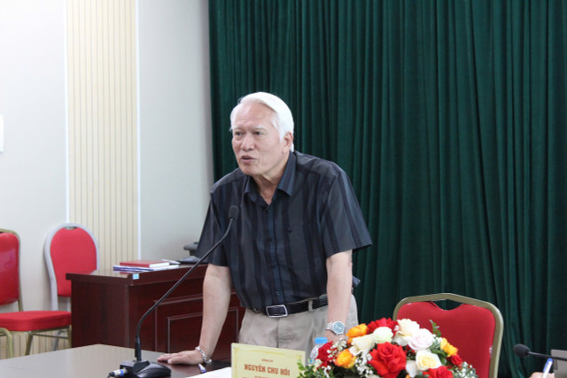 PGS.TS Nguyễn Chu Hồi, Đại biểu Quốc hội khóa XV, Phó Chủ tịch Thường trực Hội Thủy sản Việt Nam kết luận hội thảo. d042f60b-c539-47f8-87c5-49a2adc3aebc.jpg