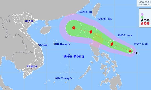 Dự báo đường đi và hướng di chuyển của tâm áp thấp nhiệt đới. capture.png