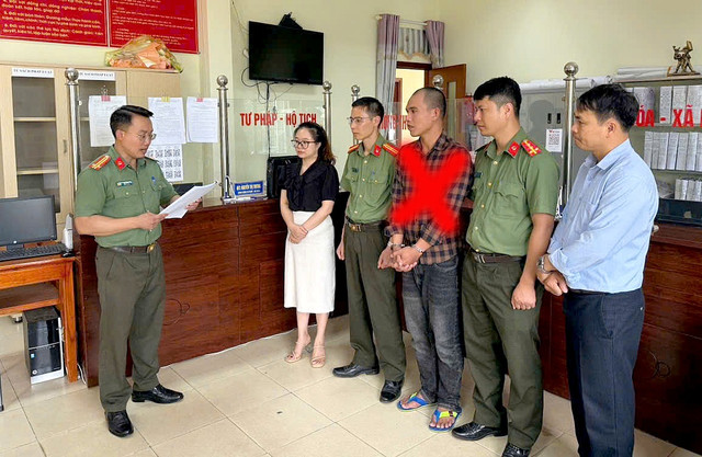 Cơ quan An ninh điều tra ra quyết định khởi tố bị can đối với Lê Văn Thắng. 506608809-1027284562903722-591461077242694488-n.jpg