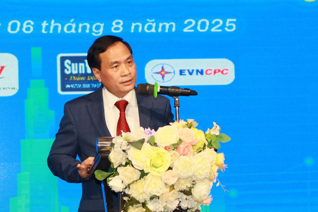 PGS.TS Phạm Ngọc Linh - Phó Chủ tịch VUSTA phát biểu tại hội nghị. vusta220250806152942.jpg