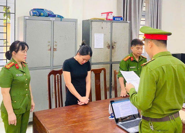 Cơ quan Công an đọc bắt Lộc Thị Thúy. capture-1062.png