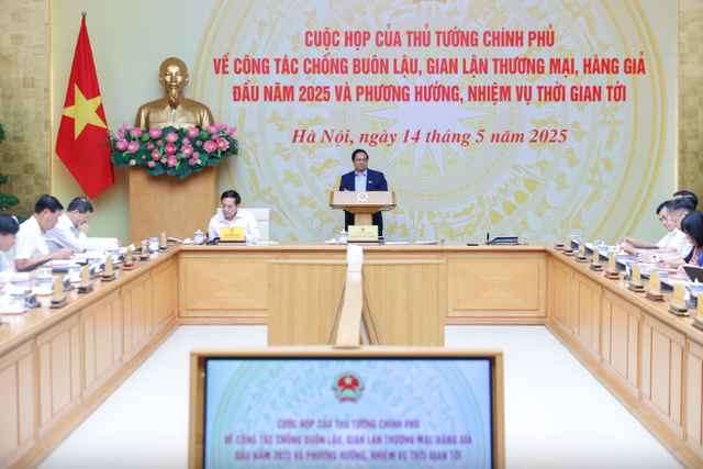 Thủ tướng Phạm Minh Chính phát biểu tại cuộc họp. Ảnh: VGP 7.png