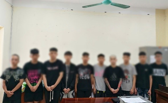 Các đối tượng tại cơ quan Công an. 67.jpg