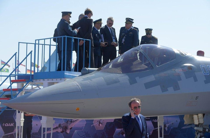 “Su-57 thực sự là một chiến đấu cơ mạnh mẽ”, chuyên gia quân sự người Ấn Độ nhận xét.