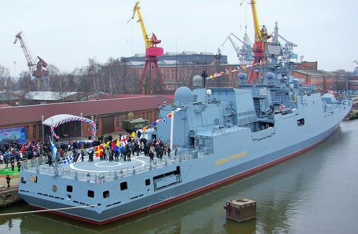 Tàu hộ vệ tên lửa Dự án 11356M lớp Đô đốc Grigorovich là biến thể nội địa dựa trên nguyên mẫu Dự án 11356 lớp Talwar (Krivak IV) được Nga thiết kế theo yêu cầu của hải quân Ấn Độ.