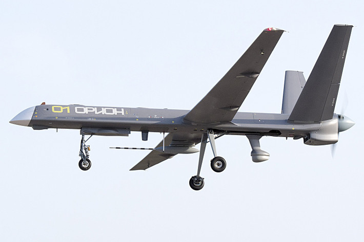 Trước khi chiến sự Nga – Ukraine nổ ra, Nga đã hi vọng rằng Orion sẽ có hiệu năng tương đương drone Bayraktar TB2 do Thổ Nhĩ Kỳ sản xuất.