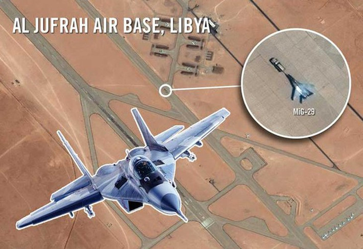 Theo công bố, 2 tiêm kích MiG-29 đã tiêu diệt tổng cộng 3 hệ thống phòng không MIM-23 Hawk được điều hành bởi quân đội Thổ Nhĩ Kỳ gần thành phố chiến lược Sirte.