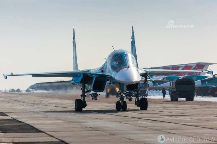 Đây là minh chứng rõ nhất cho hiệu năng chiến đấu đáng nể của những chiếc Su-34.