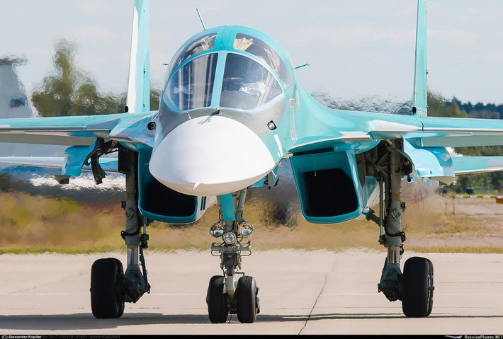 Rõ ràng kết hợp cả vai trò đánh đất và đối không cho Su-34 đã giúp loại máy bay này ngày càng có vị thế quan trọng tại Syria.