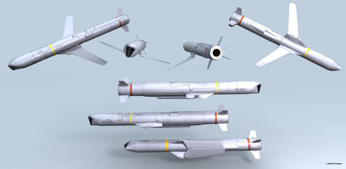 Tên lửa đa năng AGM-84H SLAM-ER là một cải tiến sâu từ tên lửa chống hạm AGM-84 Harpoon để cạnh tranh với JASSM của Lockheed Martin, MBDA Storm Shadow và EADS Taurus KEPD 350 của châu Âu.